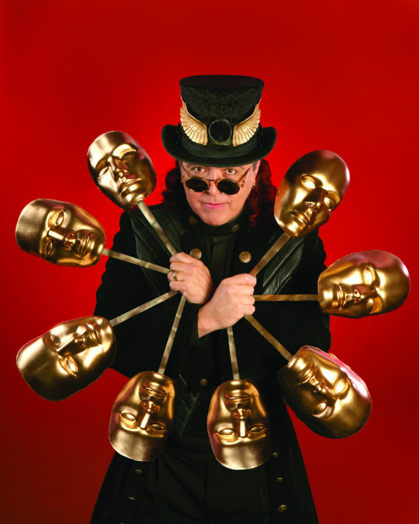 Jeff McBride performing